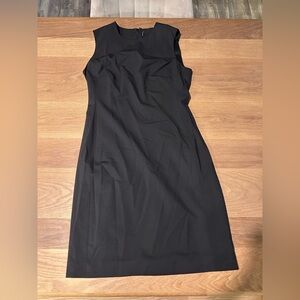 Theory Black Sleeveless Dress